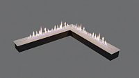 Топливный блок угловой Firezo Burner angolo