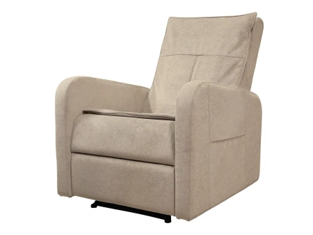 Кресло реклайнер с электроприводом FUJIMO E-COMFORT CHAIR F3005 FEW Ваниль (Sakura 4)