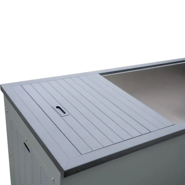 Холодная купель с чашей из нержавеющей стали Lovia Ice Steel