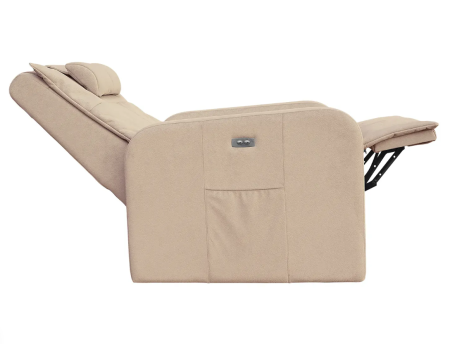 Массажное кресло реклайнер с подъемом FUJIMO LIFT CHAIR F3005 FLFK Ваниль (Sakura 4)